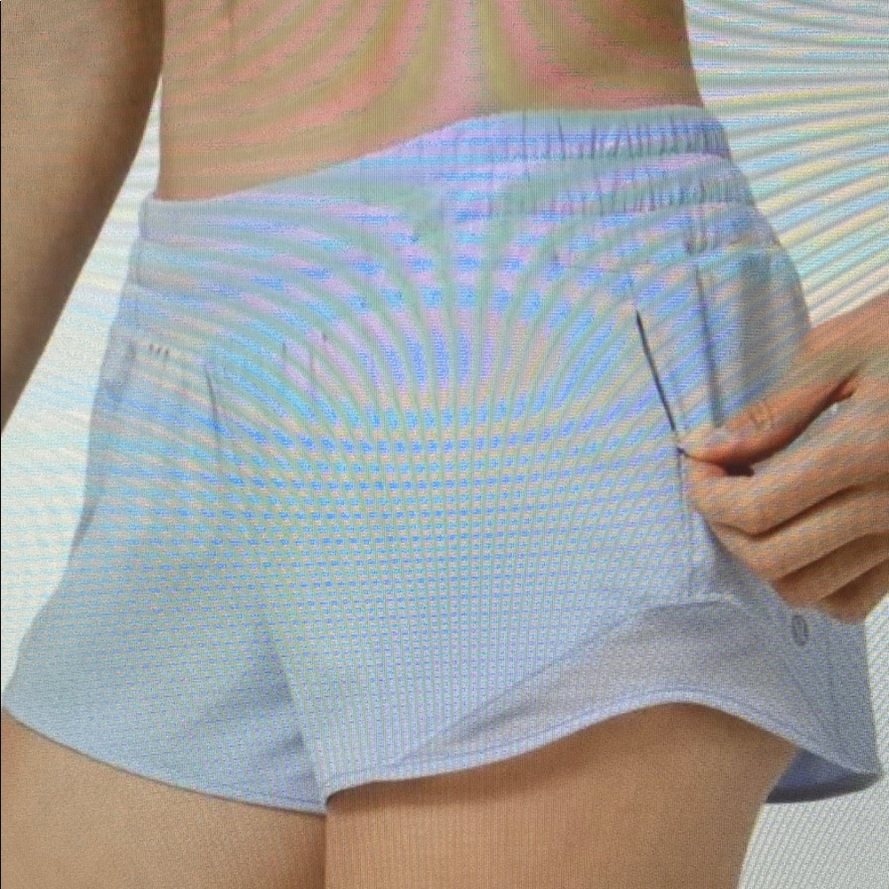 Women's Light Blue Shorts